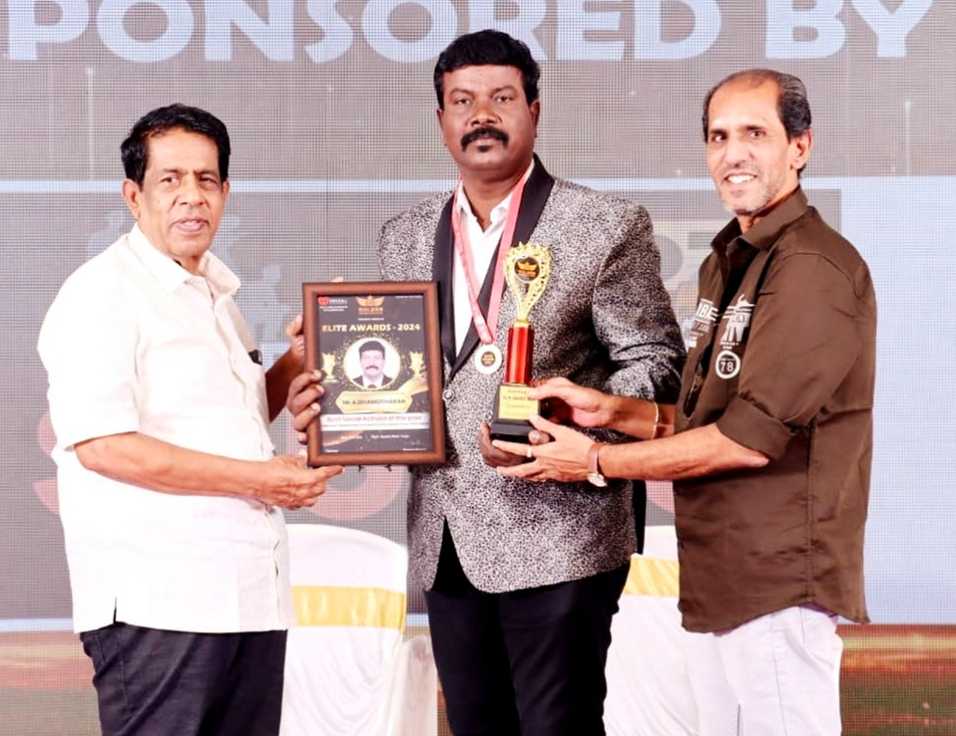 தூத்துக்குடியை சேர்ந்த இயற்கை ஆர்வலருக்கு சிறந்த சமூக சேவகர் விருது- திரைப்பட இயக்குனர் சுந்தர்ராஜன் வழங்கினார்