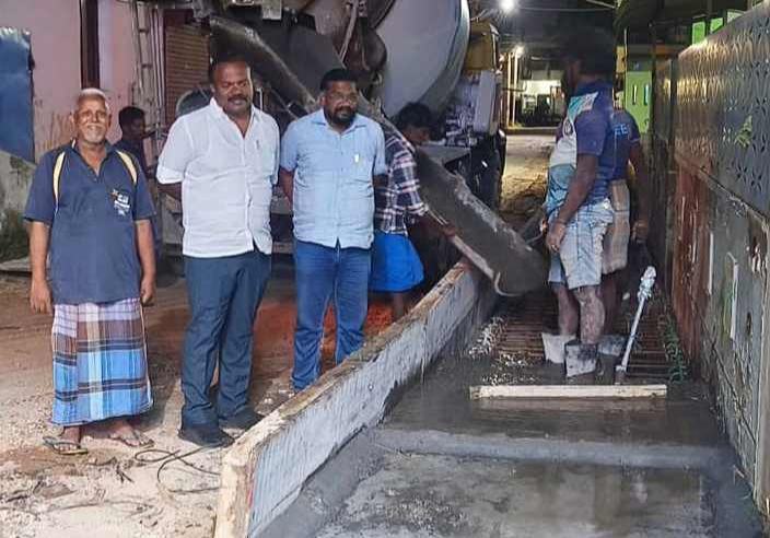 தூத்துக்குடி பாரதி நகர் பகுதியில் மேயர் ஜெகன் பொியசாமி ஆய்வு