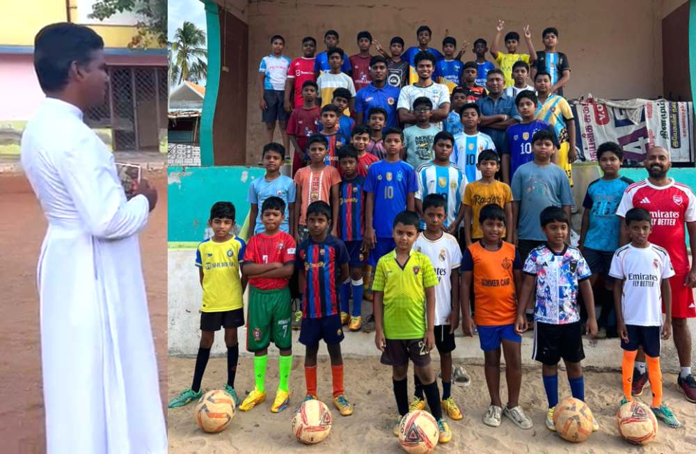 லயன்ஸ் டவுனில் செபாஸ்டினி நினைவு இலவச கால்பந்து பயிற்சி முகாம் தொடக்கம்