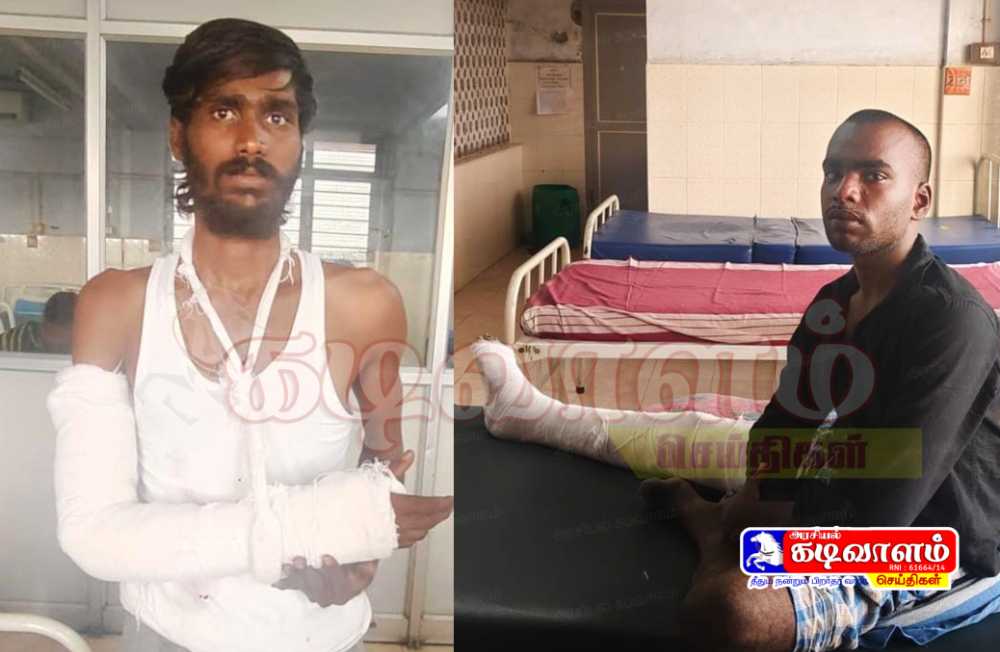 தூத்துக்குடி பாத்திர வியாபாரி கொலையில் 3 பேர் கைது - 2 பேருக்கு கை, கால் முறிவு 
